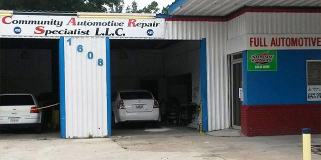 Outside the Shop | Community Automotive Repair Specialist LLC